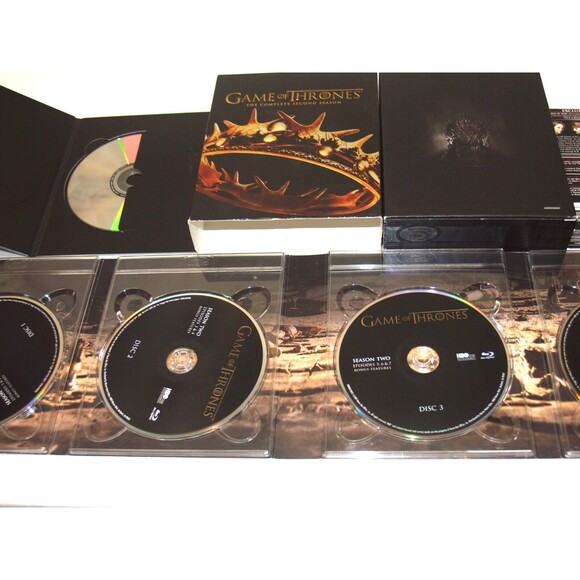 Game of Thrones ~ The Complete Second Season Blu-Ray & DVD Multi-Languages Boxed - Picture 2 of 7